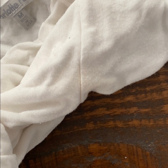 Charlotte Russe white crop top - Picture 7 of 7